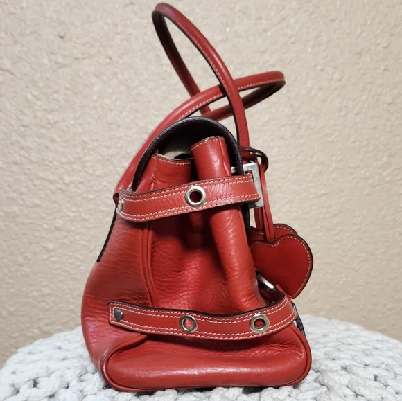 Mulberry Luella Giselle Y2K Barbiecore leather tote Handbag Bag - Picture 4 of 11